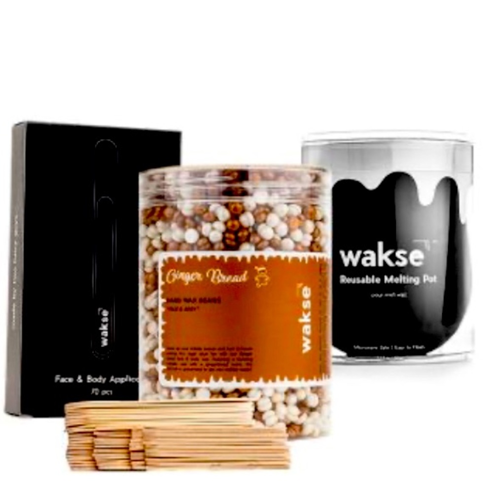 NIB WAKSE Gingerbread Waxing Kit